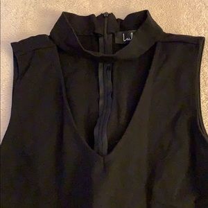 Lulu’s Black Bodysuit